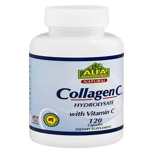 Alfa Collagen C Hydrolysate with Vitamin C 60s