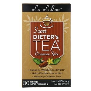 Super Dieters Tea Cinnamon Spice 30s