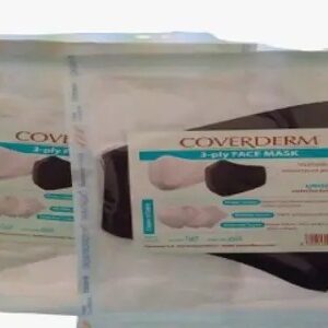 Coverderm 3 Ply Face Mask (White)