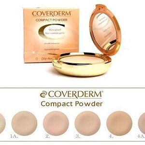 Coverderm Compact Powder Oily Skin (1,2,3,4)