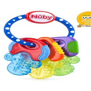 Nuby Ice Bite Teether Keys 3plus Months