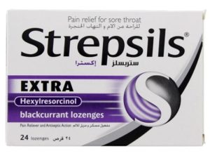 Strepsils Extra Black Currant 24s