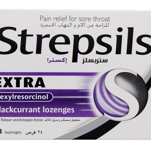 Strepsils Extra Black Currant 24s