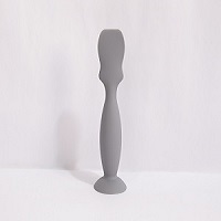Baby Silicone Spatula Cream Applicator Small Gray