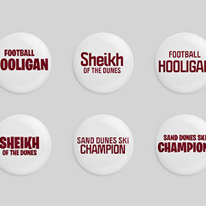 Assorted Qatar Themed Pins - Set 2 (10 QR per pin)