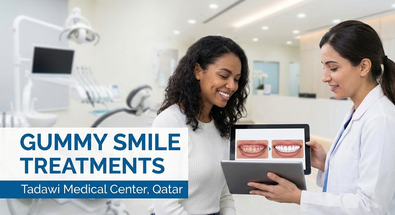 علاج الابتسامة اللثوية