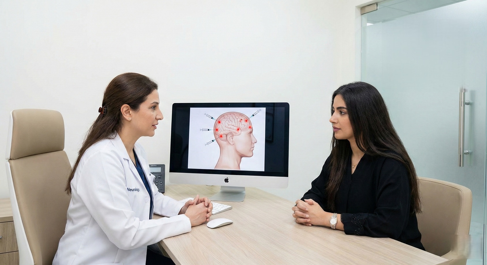 علاج الشقيقة بالبوتوكس