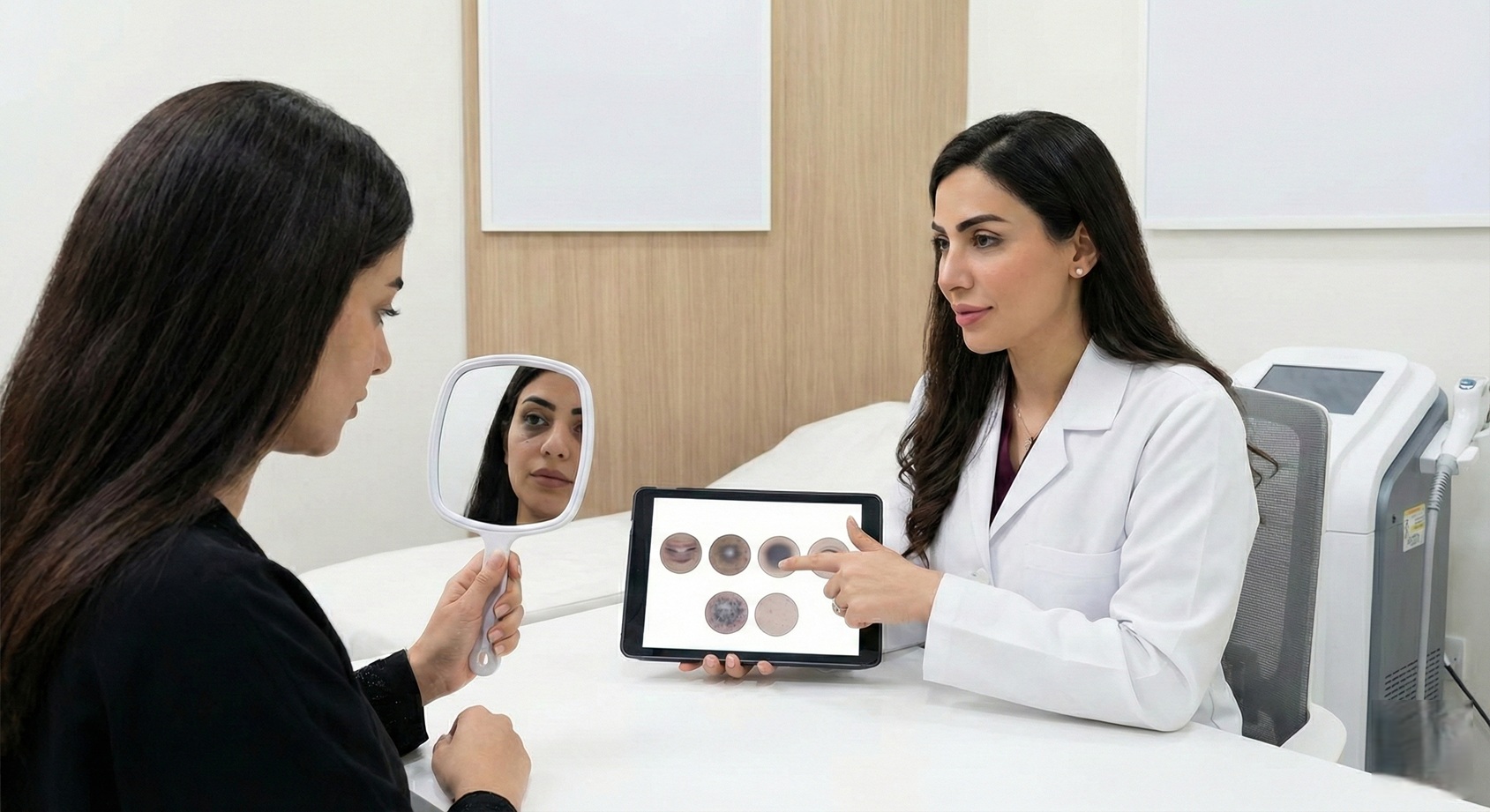 علاج الهالات السوداء تحت العين

